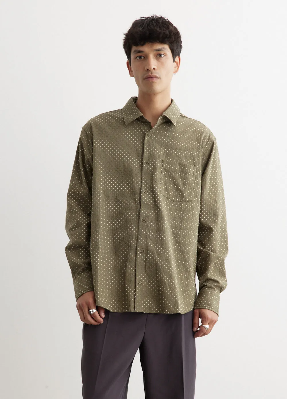 Sashiko Long Sleeve Shirt