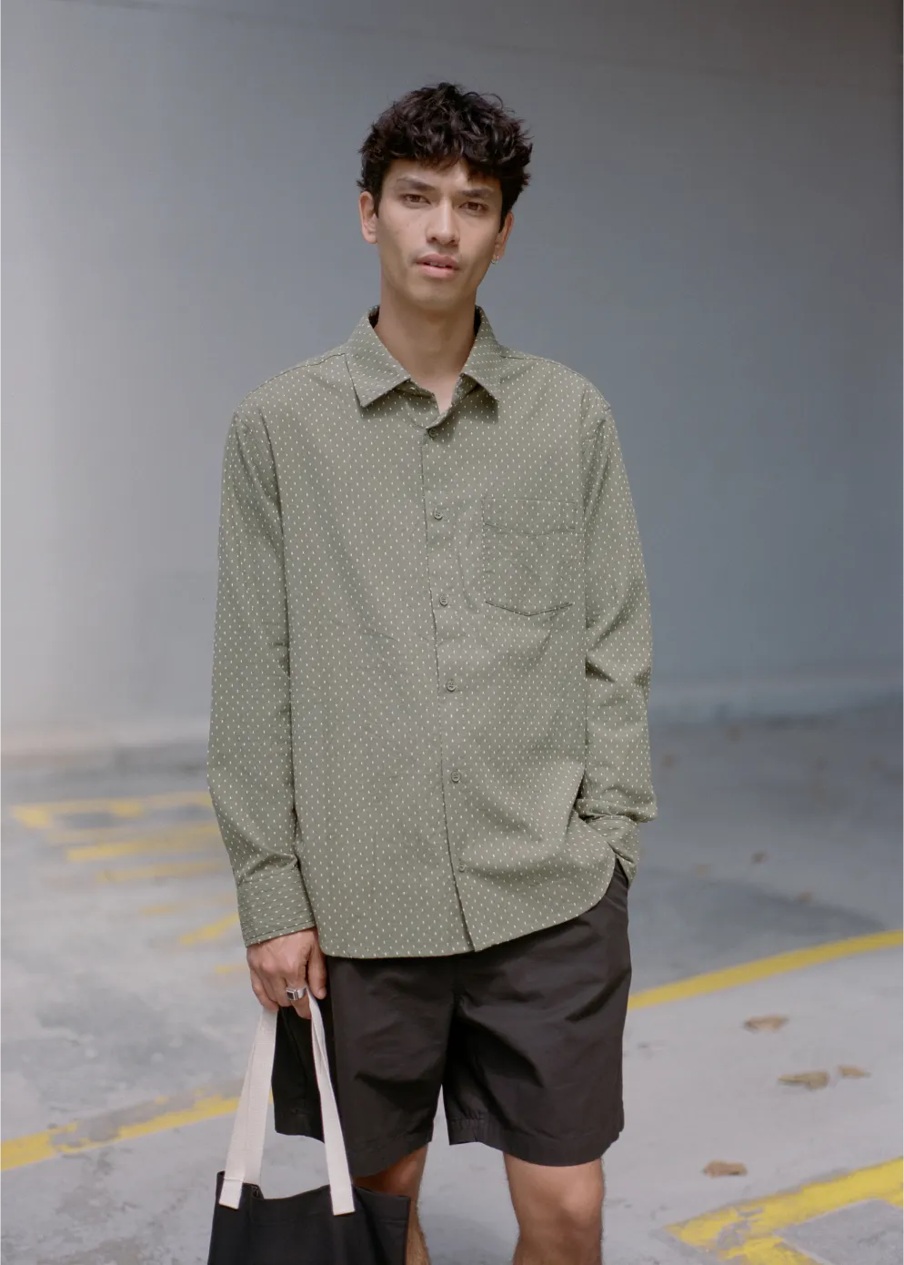 Sashiko Long Sleeve Shirt