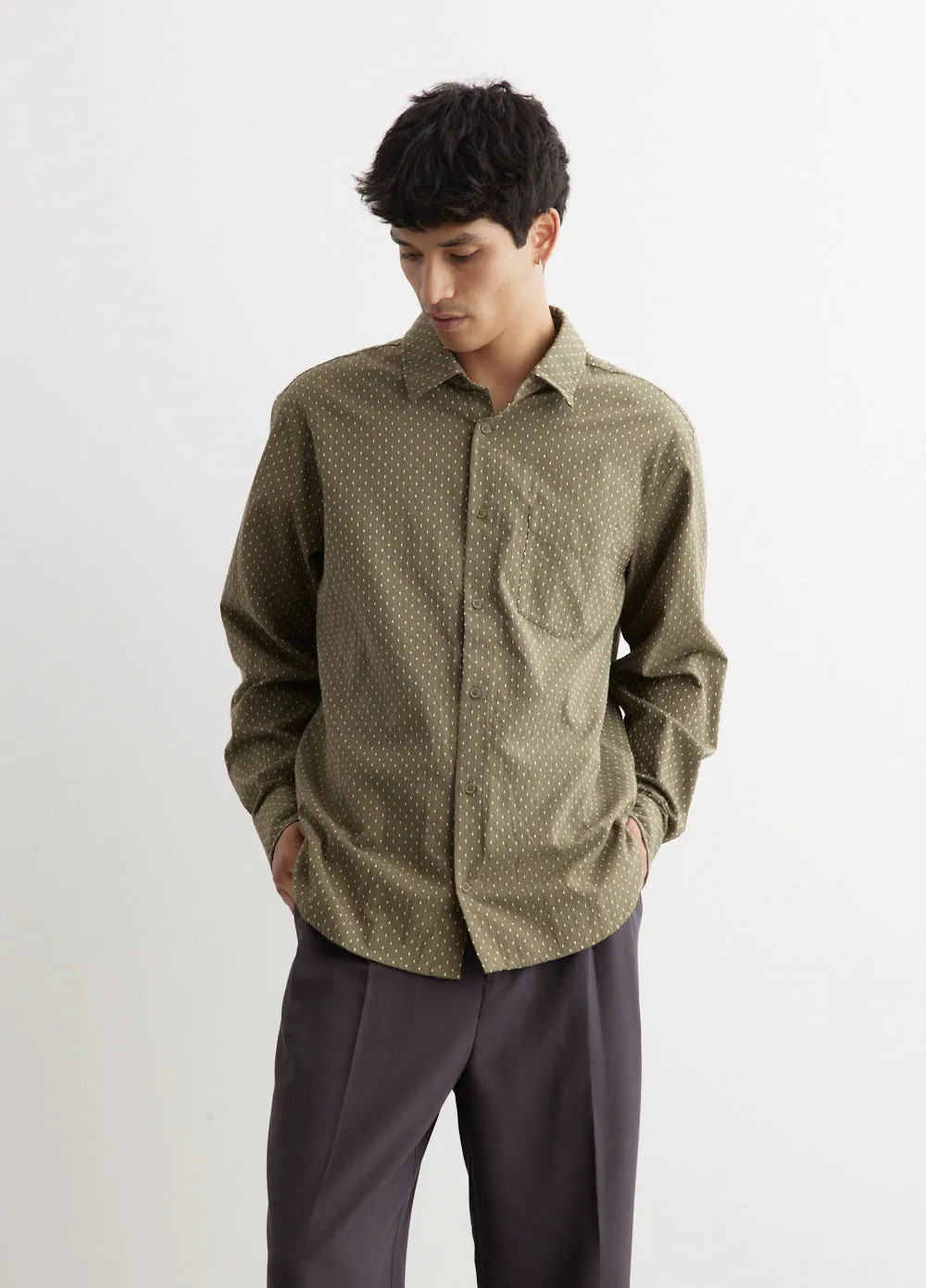 Sashiko Long Sleeve Shirt