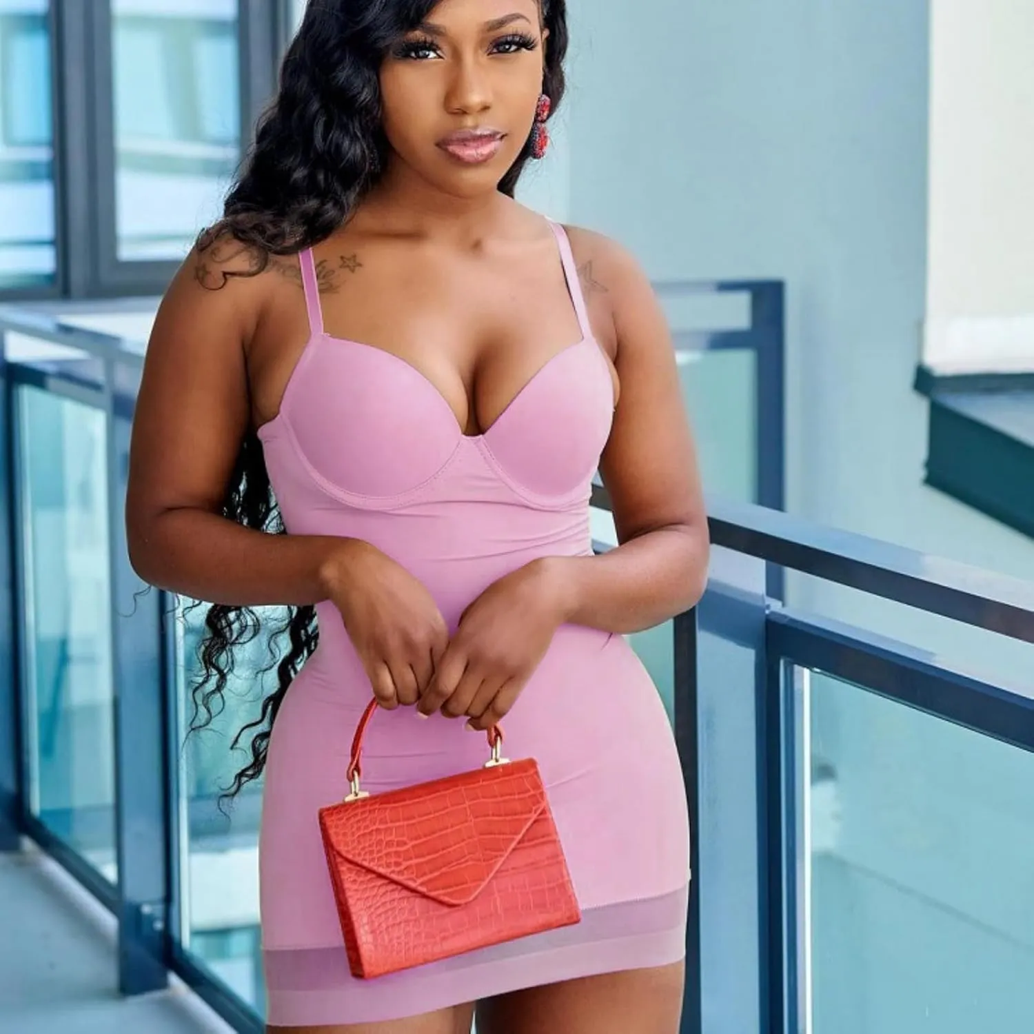 Sexy Bodycon Mini Dress for Women Sweetheart Neck Spaghetti Strap Mesh Hem Party Club Night Out Short Dresses