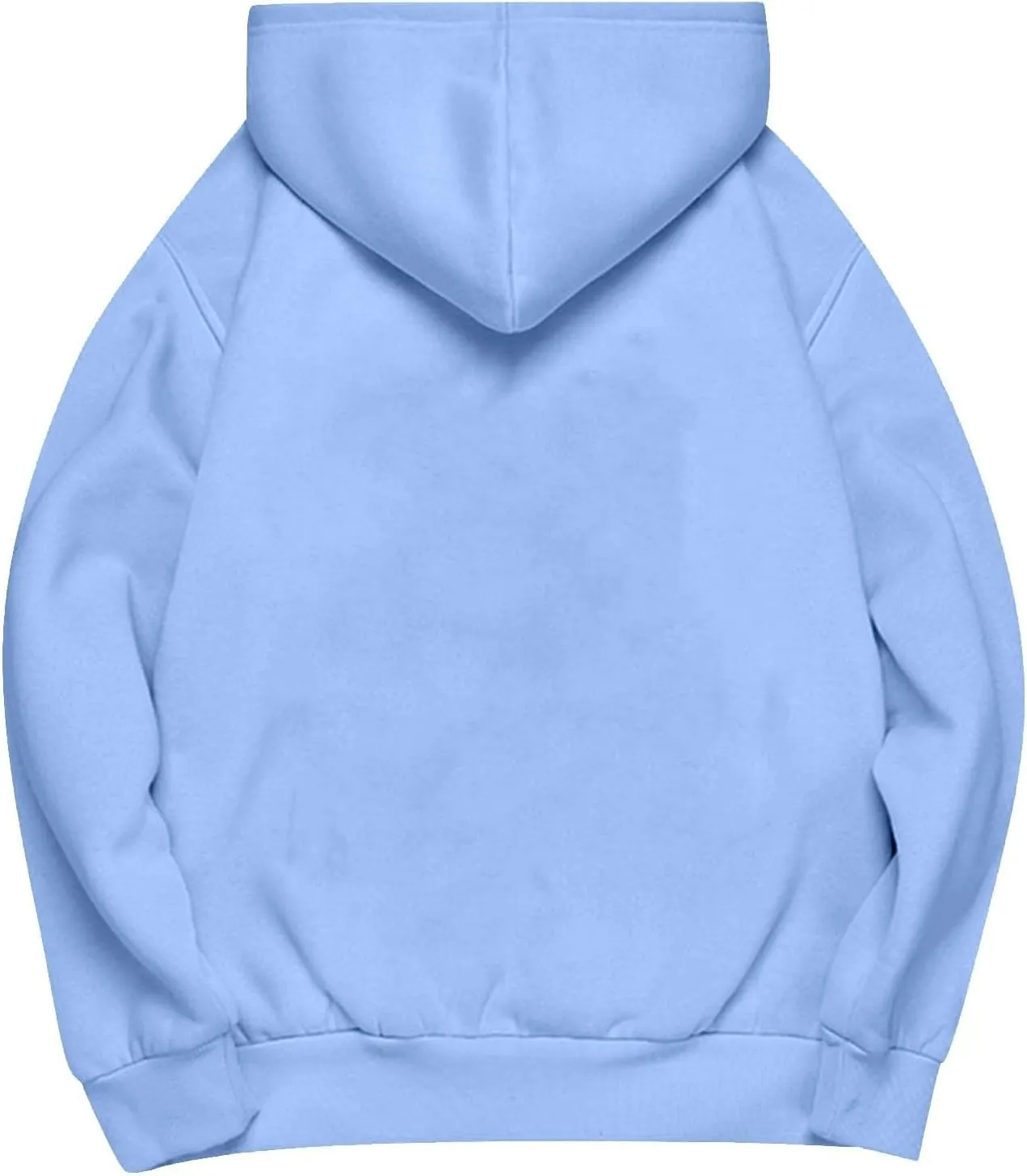 Solid Color Hoodies for Women Oversized Sweatshirts Long Sleeve Drawstring Pullover 2024 Fall Outfits with Pockets