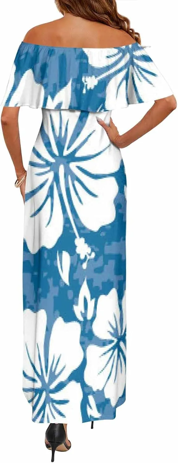 Strapless Sundress Summer Floral Dress Summer Dresses for Women Beach Floral Sundress Casual Boho Dress