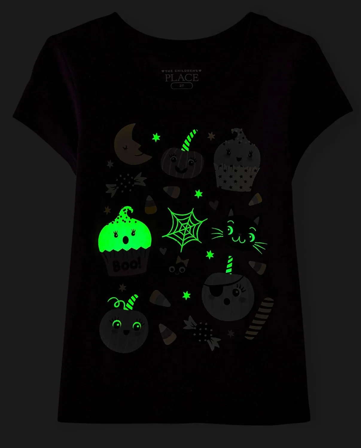 The Children's Place Baby and Toddler Girls' All Holidays Short Sleeve Graphic T-Shirts, Multipack