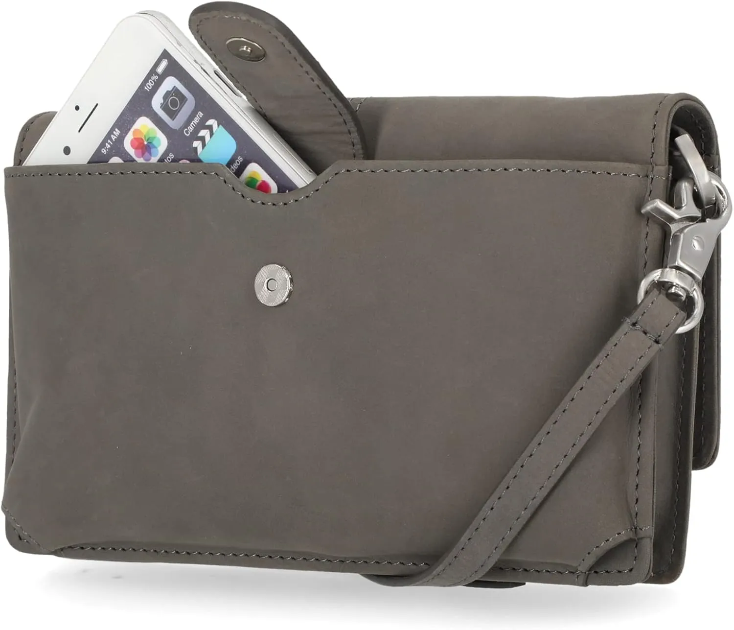 Timberland RFID Leather Crossbody Bag Wallet Purse