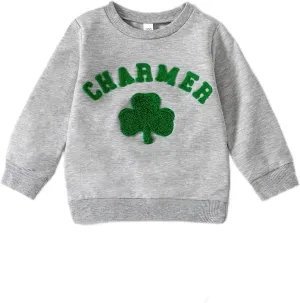 Toddler Baby Girl Long Sleeve Ruffle Sweatshirt Tops Basic Solid Color Oversized Sweater Shirts Kid Fall Clothes