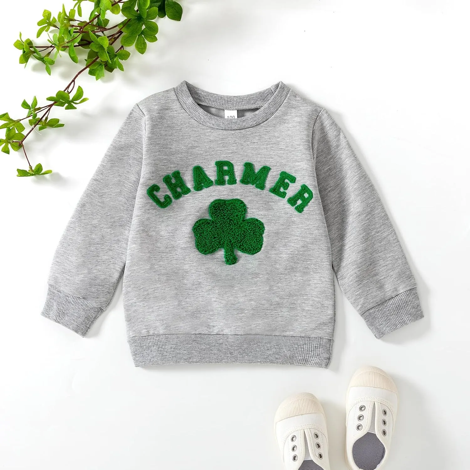 Toddler Baby Girl Long Sleeve Ruffle Sweatshirt Tops Basic Solid Color Oversized Sweater Shirts Kid Fall Clothes
