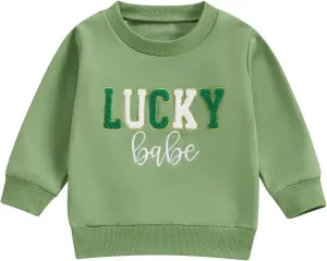 Toddler Baby Girl Long Sleeve Ruffle Sweatshirt Tops Basic Solid Color Oversized Sweater Shirts Kid Fall Clothes