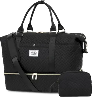 Travel Duffel bag for Women,Weekender Bags,Overnight Bags,Travel Essentials Carry on Bag with Shoe Compartment,Gym Bag with Wet Pocket,Personal Item travel bag,Hospital Bag for Women Labor Delivery