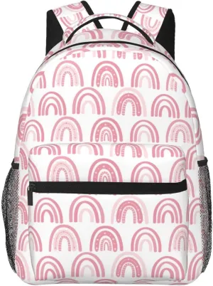 Travel Laptop Backpack for Women Lightweight College Backpack Adjustable Fits 15.6 Inch Laptop Bag Waterproof Computer Bag for Men, Work, Gym - Boho