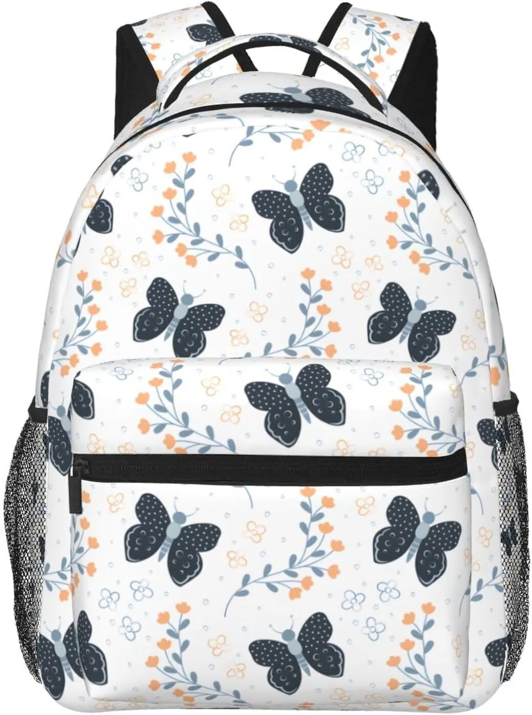 Travel Laptop Backpack for Women Lightweight College Backpack Adjustable Fits 15.6 Inch Laptop Bag Waterproof Computer Bag for Work, Gym - Butterfly