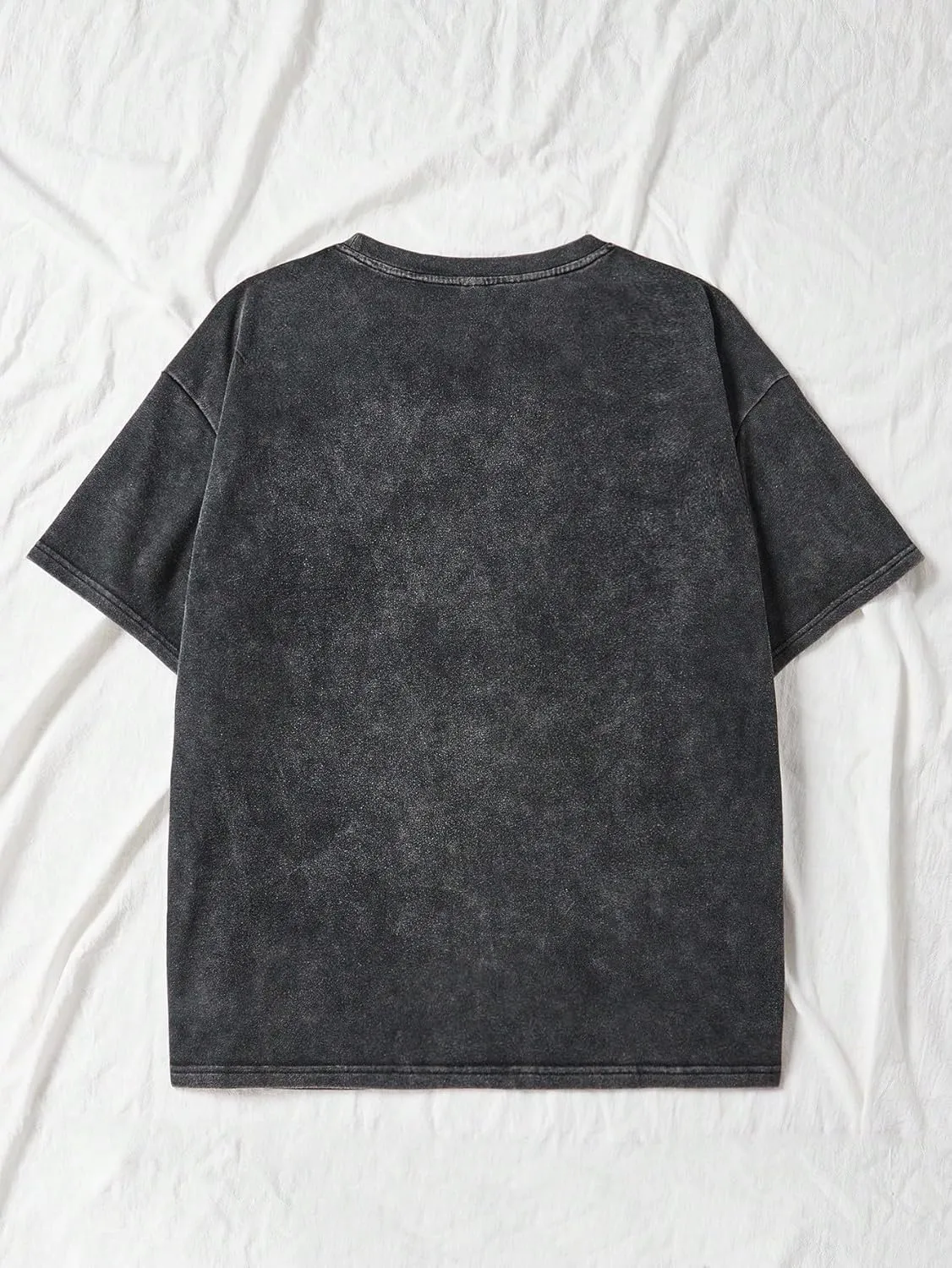 Verdusa Women's Graphic Short Sleeve Crew Neck Oversized T Shirts Goth Y2k Tee Tops