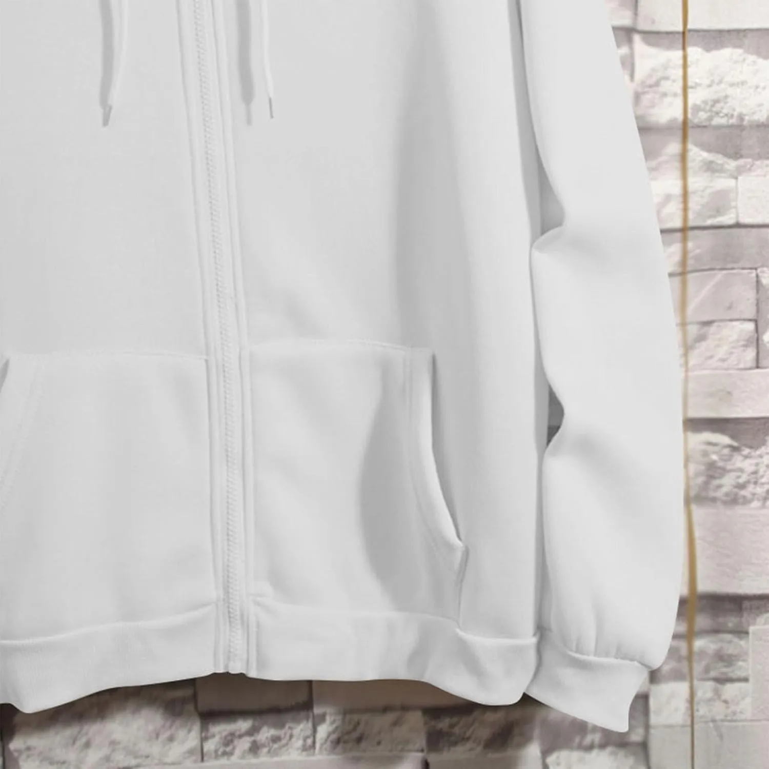 Women Casual Full Zip Up Hoodie Comfy Loose Long Sleeve Sweatshirt Solid Color Drawstring Jacket with Pockets