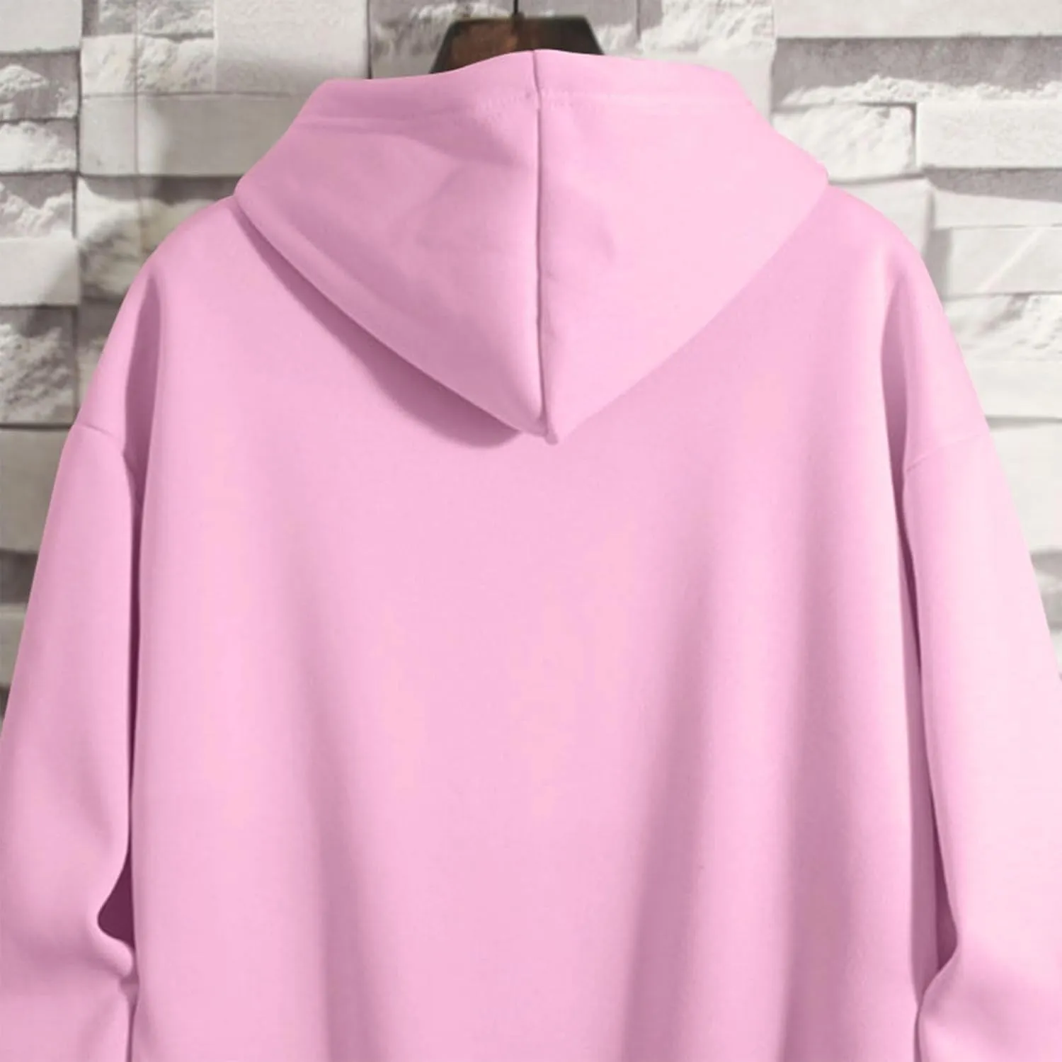 Women Casual Full Zip Up Hoodie Comfy Loose Long Sleeve Sweatshirt Solid Color Drawstring Jacket with Pockets