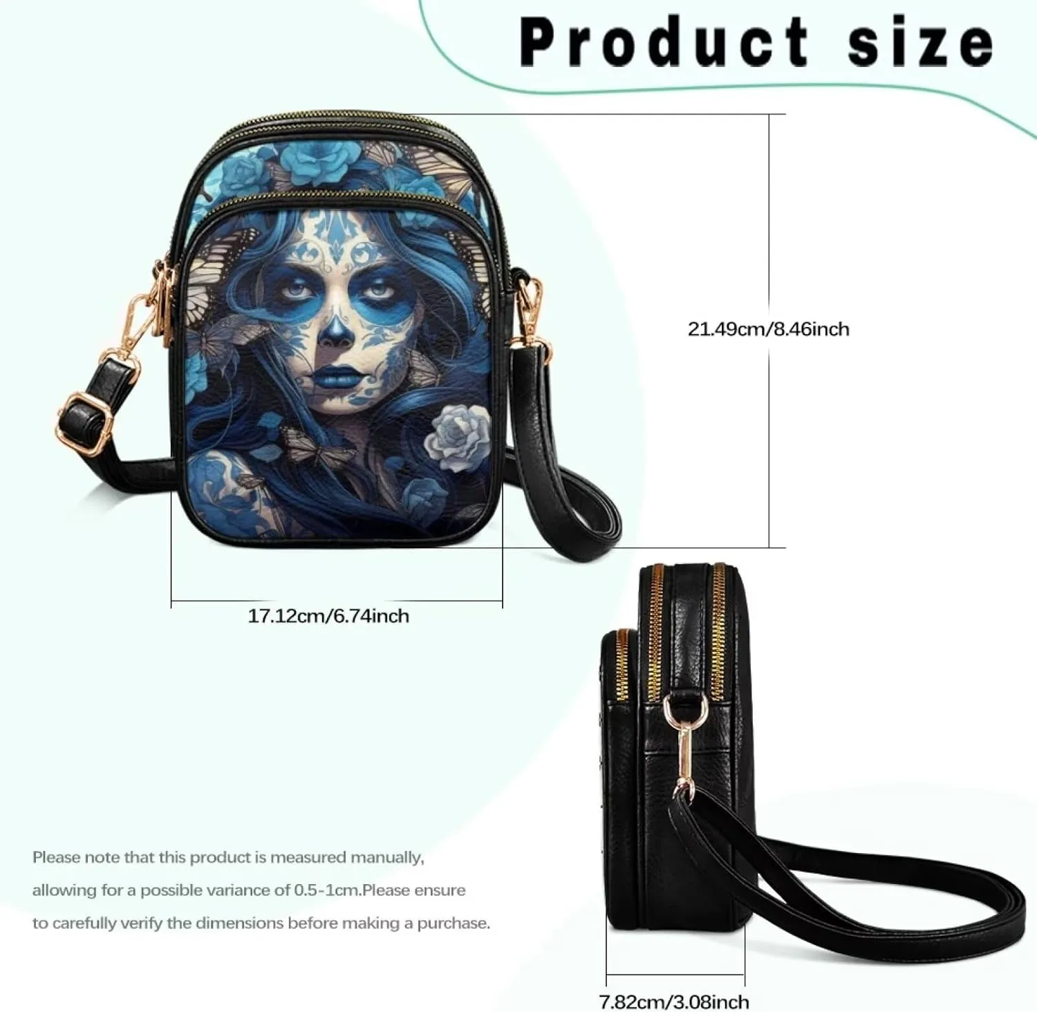 Womens Crossbody Bag Small Small Messenger Bag for Women Leather Satchel Handbags for Women