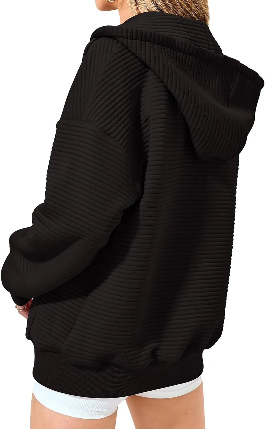 Women's Oversized Hoodies Comfy Loose Long Sleeve Sweatshirt Hooded Pullover Sweaters Tops Casual Jackets with Pockets