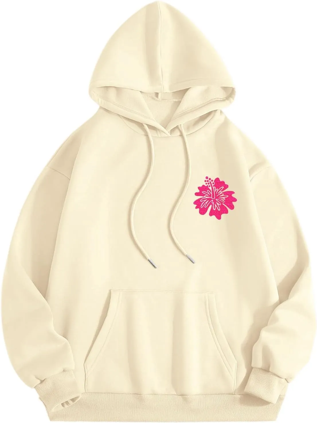 Women's Oversized Sweatshirt Graphic Hoodies Casual Long Sleeve Loose Pullover Tops with Pocket