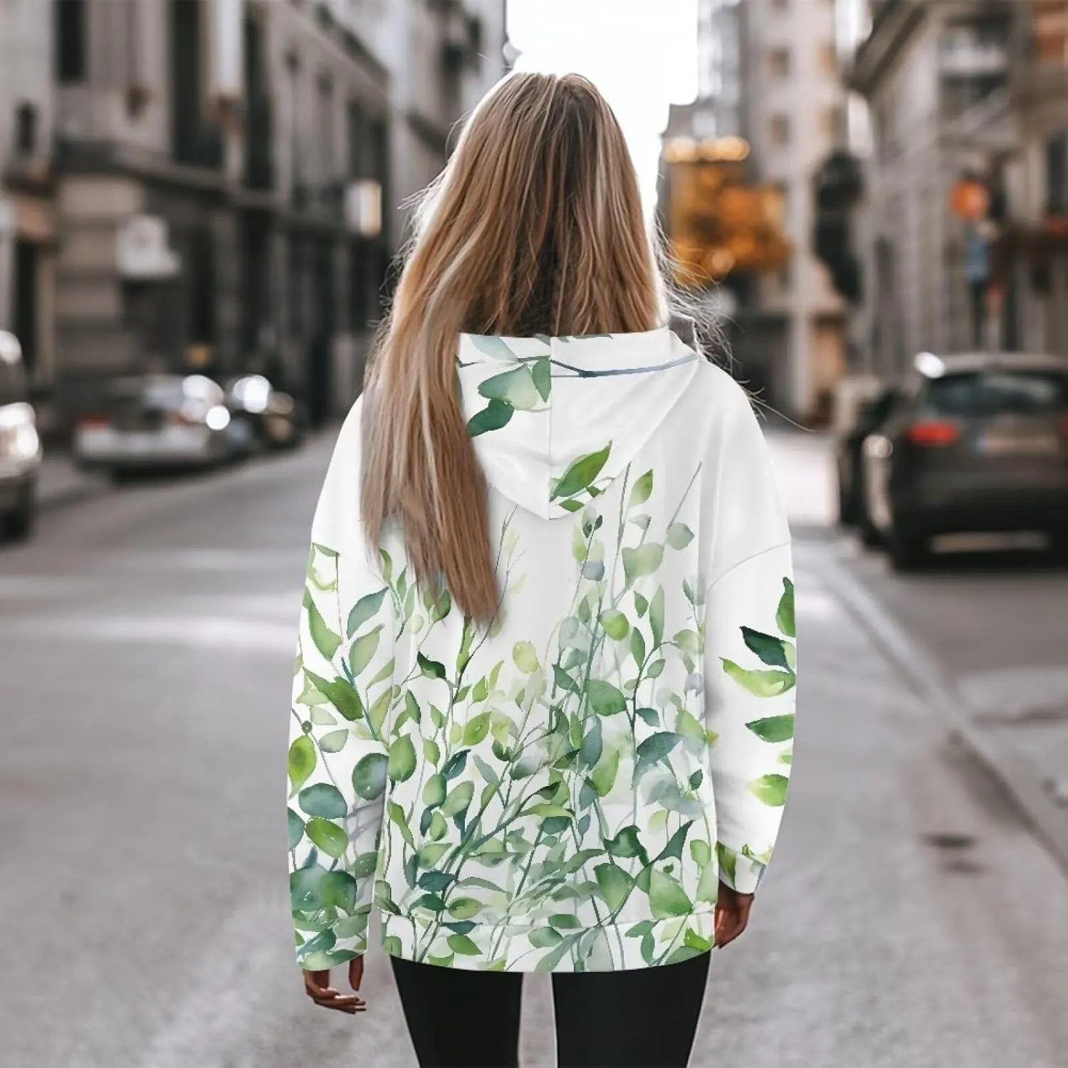 Womens Oversized Sweatshirts Athletic Hoodies Long Sleeve Pullover Hooded Tops