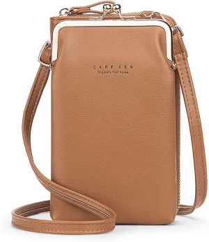 Womens Small Crossbody Bag Cellphone Purse Wallet Card Clutch Travel Pocket