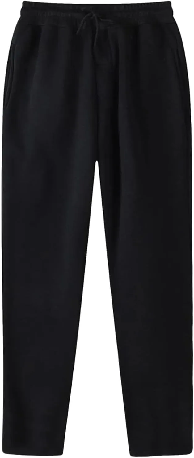 Women's Sweatpants Petite Length Pockets Pants Casual Workout Athletic Joggers Drawstring Waist Sweat Pants
