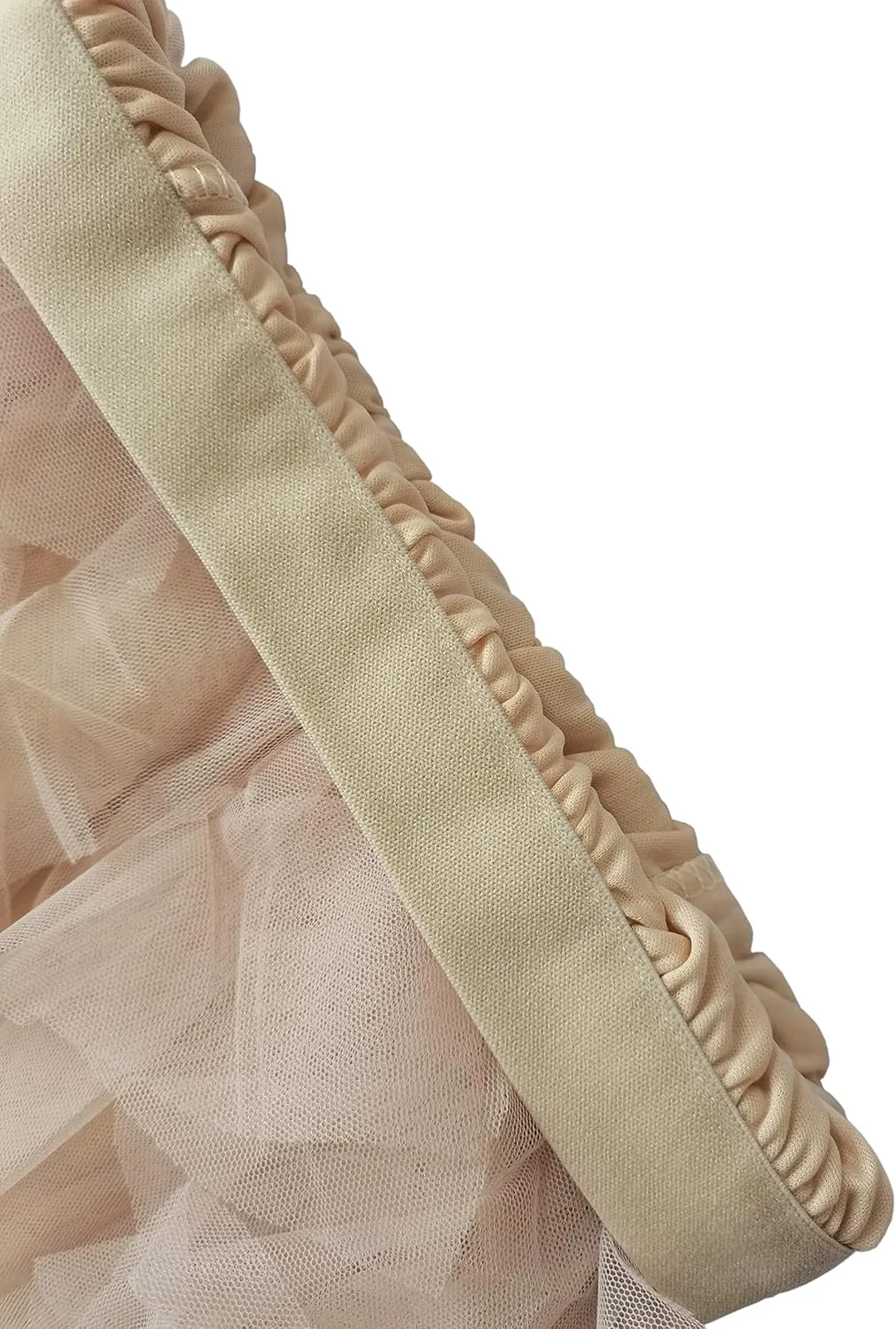Womens Tulle Skirt Elastic High Waist Pleated A-line Fairy Skirt Layered Mesh Flowy Tutu Skirts