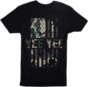 Yee Yee Ol Glory Camo Tee - Cotton Blend T-Shirt
